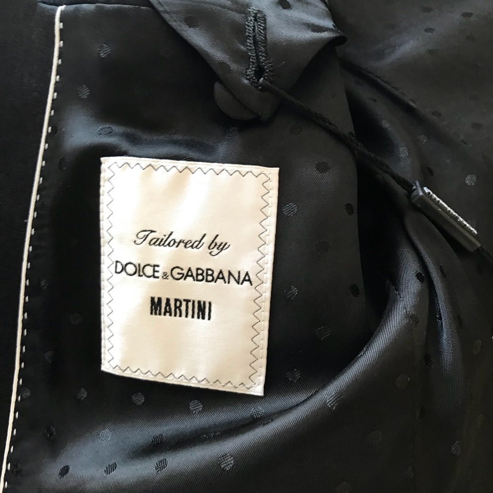 Men’s Dolce and Gabbana suit jacket
